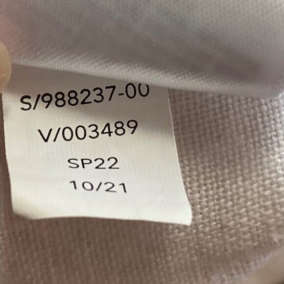 Athleta Cabo 100% Linen Jogger Micro Cheetah Print Sweatpants Light Beige - Picture 11 of 12